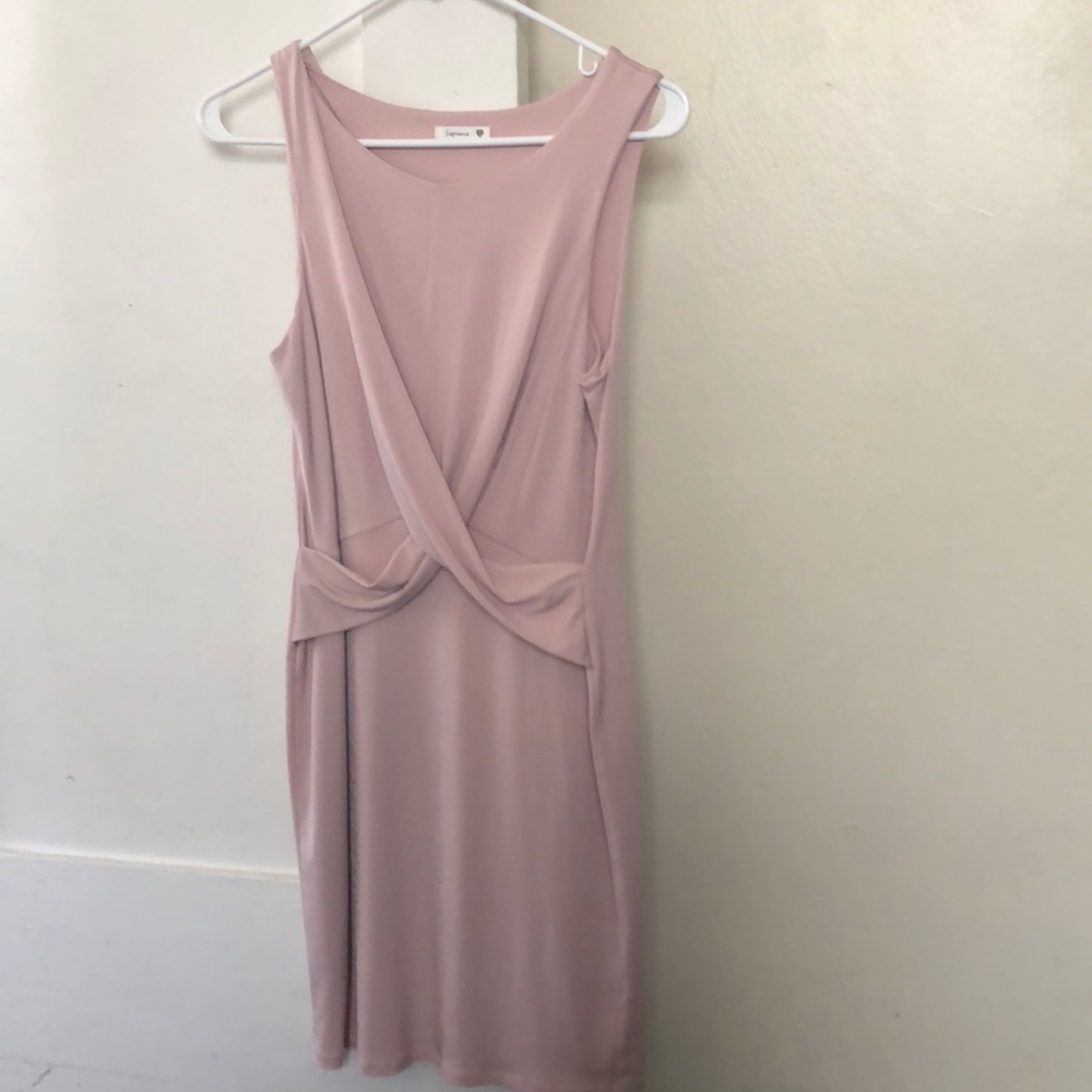 Soprano blush pink mini dress